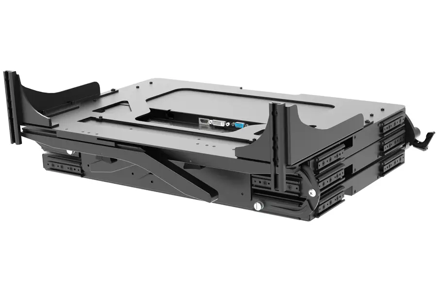 DPac 215 Folded with Removable Feet DPac 215 Folded with Removable Feet