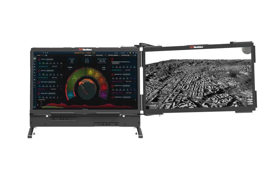 DPac™ 215 Rugged Portable Display - 2 Screen DPac™ 215 Rugged Portable Display - 2 Screen