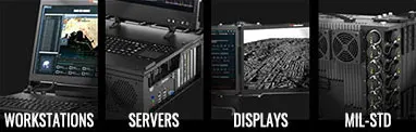MaxVision, Rugged Portable Computers: Workstations, Servers, Displays, MIL-STD