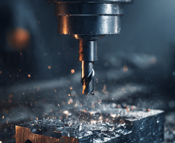 SWaP-C optimized mechanical hardware showing a compact, hardened machined aluminum chassis