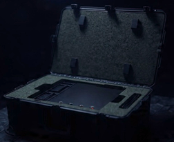Custom rugged transit case showing CNC foam + vibration isolation