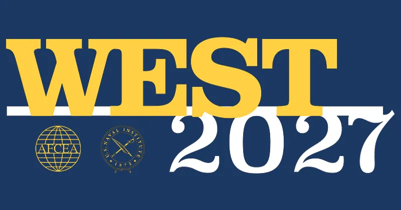 afcea/usni west 2027 2 AFCEA West 2027 Logo