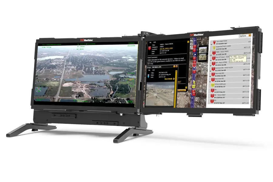MaxPac® SP Rugged Portable Workstation Dual Screen