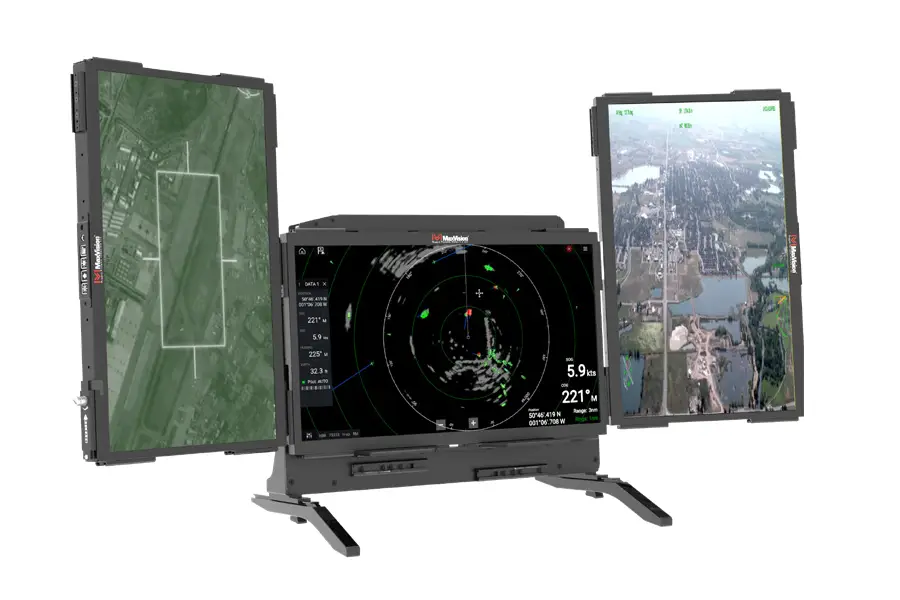 MaxPac CP Rugged Portable Workstation 3 Displays Vertical