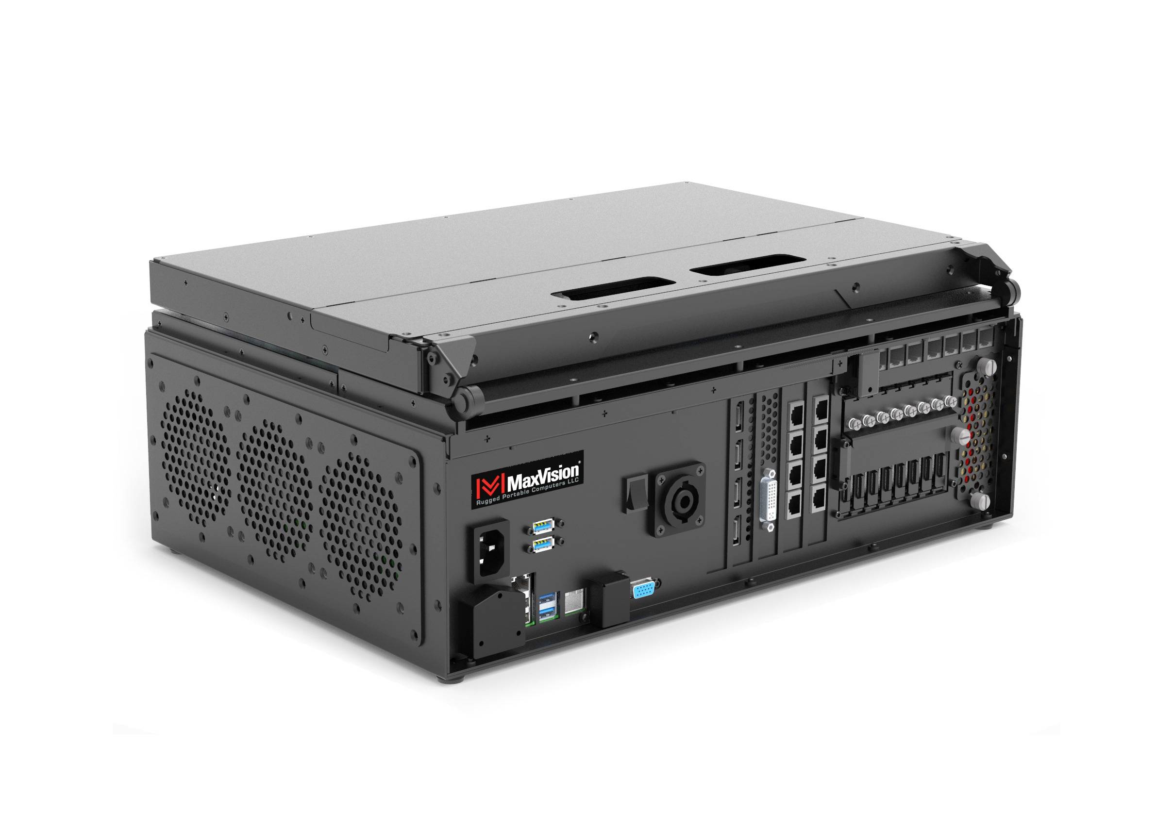 MaxVision CyberPac 9100 Rugged Portable Server Closed